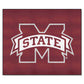 FANMATS 2097 Mississippi State Bulldogs Tailgater Rug - 5ft. x 6ft. Sports Fan Area Rug, Home Decor Rug and Tailgating Mat