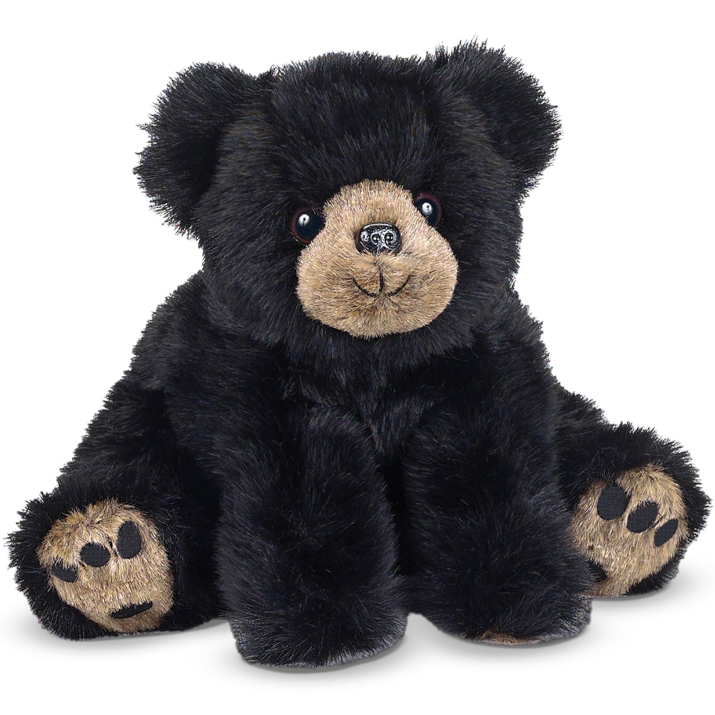 Bearington Rocky Plush Stuffed Animal Black Bear, 19" - Soft Plush Material, Perfect for Cuddling, Great Gift Option