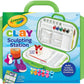 Crayola Clay Sculpting Station, Kids Clay, Sculpting Material, Craft kit, Art Set for Kids, Gift for Boys & Girls, Ages 6+