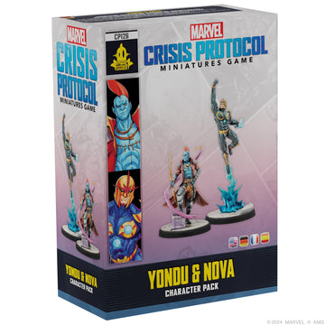 Atomic Mass Games Marvel: Crisis Protocol Nova & Yondu Character Pack - Expand Your Guardians of The Galaxy Team! Tabletop Super