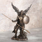 Unicorn Studio 9 1/2 Inch Archangel Raphael Cold Cast Resin Antique Bronze Finish Statue