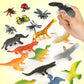 Coogam Sorting Toys For Toddles, Animals Figures Dinosaurs Birds Insects Cognition Matching Game Playset, Fine Motor Learning Activities Educational Toy Gift For 3 4 5 Year Old Kid