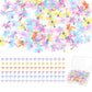QUPIVA 90Pcs Mini Resin Dragonflies Figurine, Tiny Dragonfly Garden Decor for DIY Crafft Fairy Garden Dollhouse Micro Landscapin