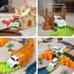 Tumama Race Track 202 Pcs Magic Castle Race Car Toys For Boys Girls 3 4 5 6 7 Year, 360° Rotating Flexible Train Track With Cars, Adventure Racetrack Educational Toy Set Kids Gift