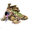 Dungeons & Lasers Dragon Turtle Miniature - Large Figure for Use with DND and 5E Compatible RPG Games - Unpainted and Unassemble