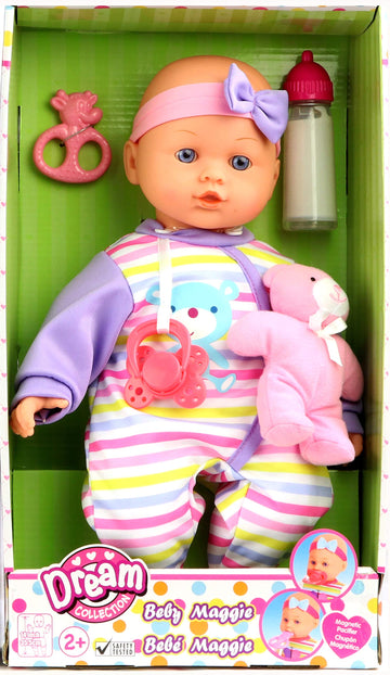 Dream Collection 14' Baby Doll Maggie With Teddy