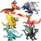 Eoivsh Dragon Toy Figures - Ancient Flying Dragon Figurines, Mythical Action Figure Kid Toys, Girls And Boys Ages 3 And Above, Pack Of 6