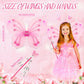 Chivao 15 Set Princess Fairy Wings Set 15 Pcs Butterfly Wings For Girls Butterfly Angel Wings 15 Pcs Fairy Wands Butterfly Costu