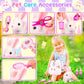 Ninaor Bunny Toys For Kids With Crossbody Bags, Interactive Rabbit Toys With Sounds Jumping Wiggling Ears, Pretend Play Robot Pe