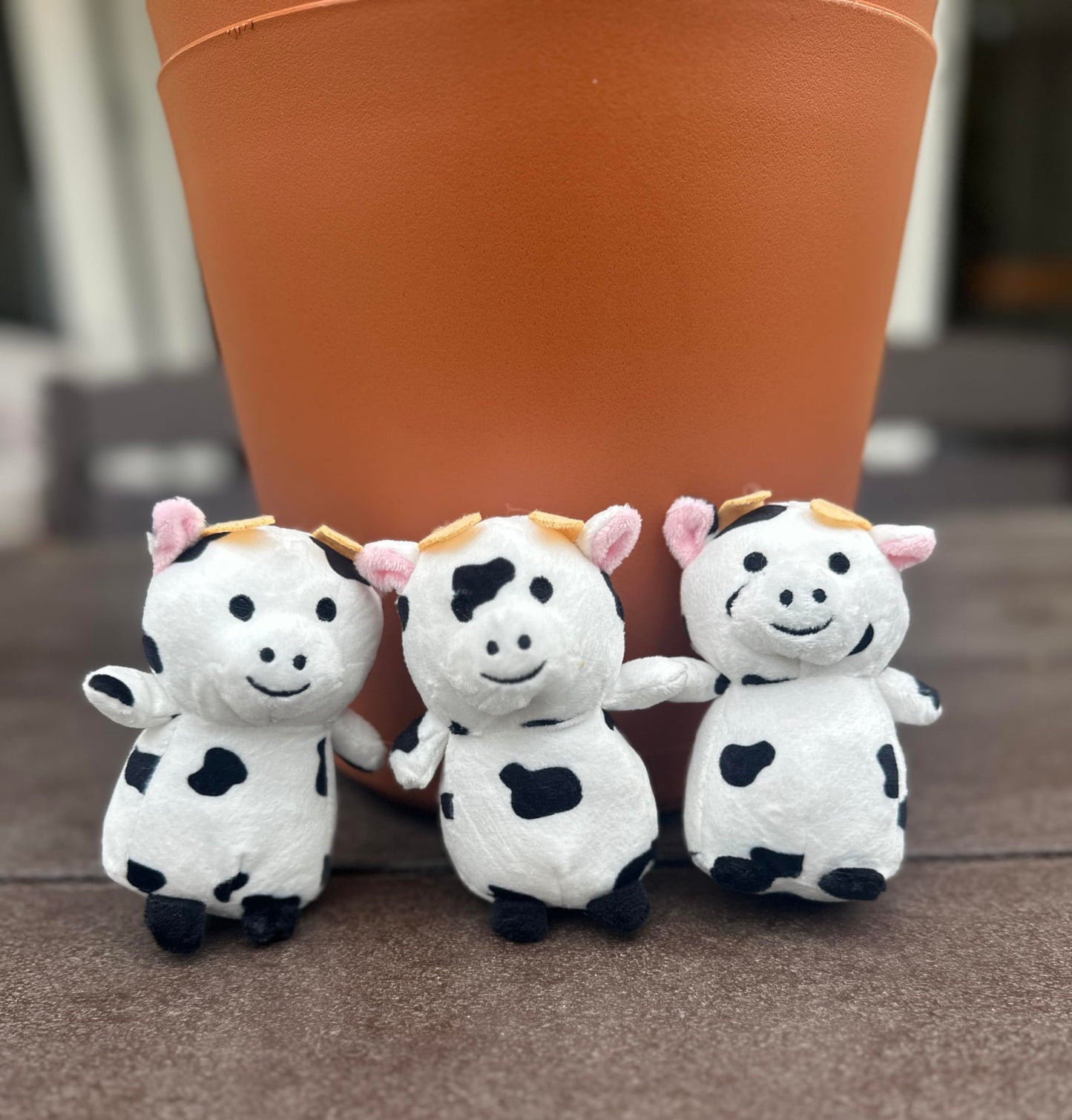 Glow Pups Hide And Seek Farm Animals In A Barn, Barnyard Animals That Squeak (3 Pack Of Cow Toys)