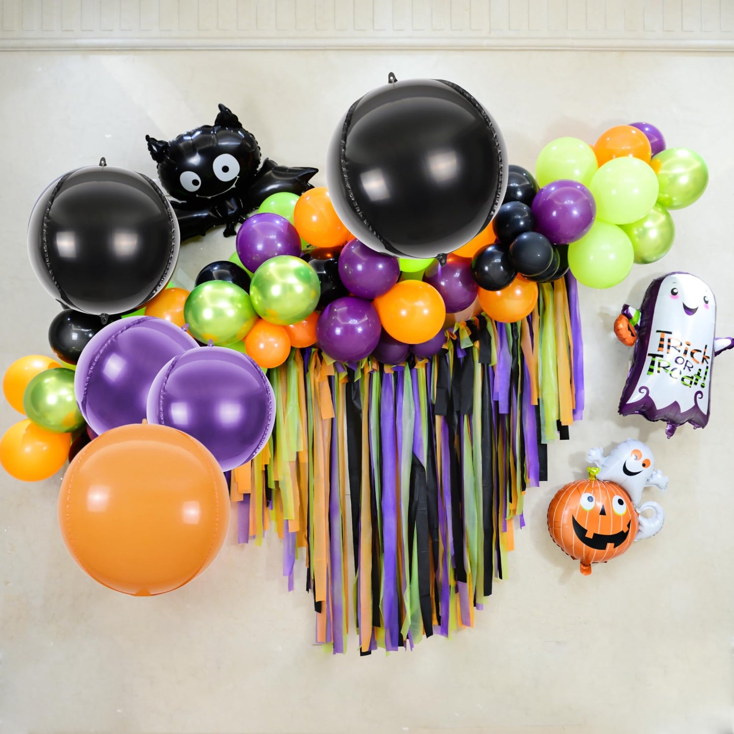 14Pcs Black Foil Balloons Mylar Balloons 22In 15In 10In Black Balloons Different Sizes Large Metallic Black Balloons Chrome Ball