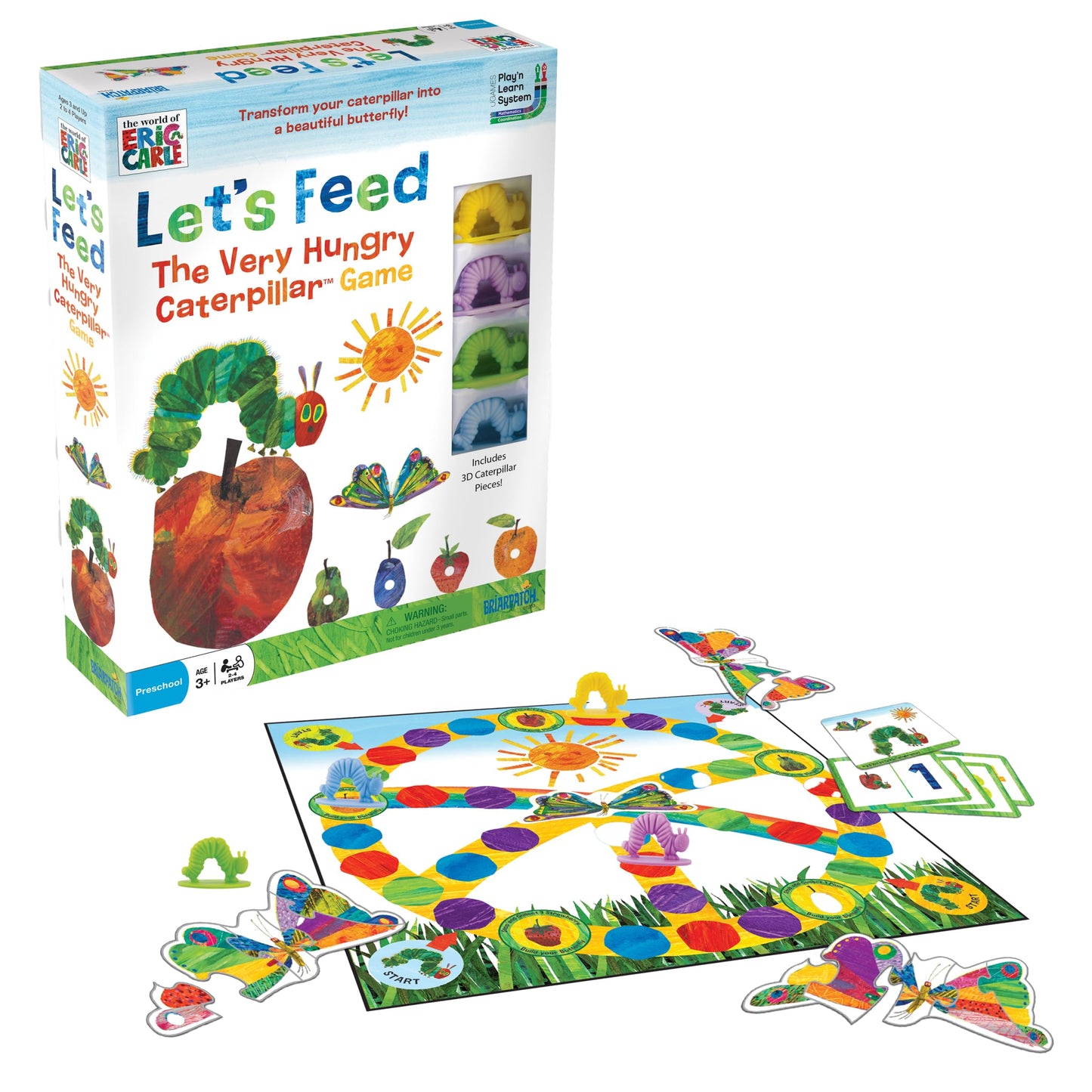 Briarpatch Lets Feed The Very Hungry Caterpillar Game, Brown