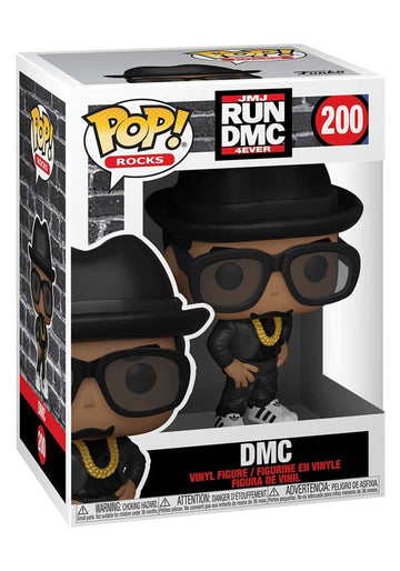 Funko Pop! Rocks DMC Vinyl Figure - Multicolor, 3.75 inches, Model 47167