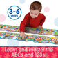 The Learning Journey: Puzzle Doubles - Giant Abc & 123 Train Floor Puzzles - Large Floor Puzzles For Kids Ages 3-5 - Award Winning Toys