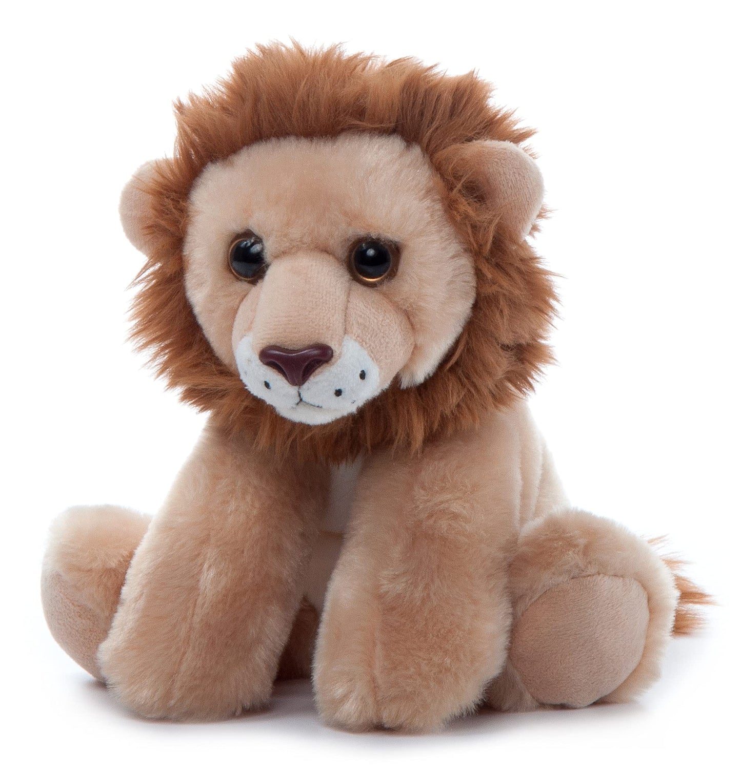 The Petting Zoo Lion Stuffed Animal, Gifts For Kids, Wild Onez Zoo Animals, Lion Plush Toy 9 Inches