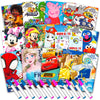 12 Mess Free Imagine Ink Coloring Book Set for Kids - Bulk Bundle with 12 No Mess Coloring Books, Barn Bots Stickers and Door Ha