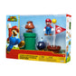 Super Mario Nintendo Acorn Plains 2.5” Figure Multipack Diorama Set With Accessories