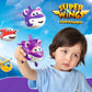 Super Wings Transformer Toys, 5 In Crystal Transforming Airplane Toys, 2-In-1 Mode Action Figures, Plane To Robot, Preschool Gift Transformer Figures Toys For Boys Girls Kids Age 3 4 5 6 7 8+