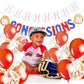 3 Pieces Baseball Garland Baseball Banner Glitter Concessions Banner Baseball Triangle Bunting Pennant Flag Sports Themed Baseball Decorations For Party Favors Baseball Birthday Party Supplies