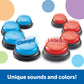 Learning Resources Team Answer Buzzers, Classroom Buzzers, Set Of 8 Buzzers, Game Show Toys, Develops Social Skills, Ages 3+