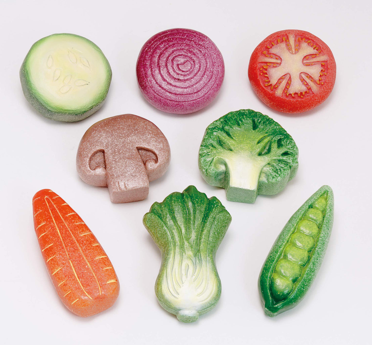 Yellow Door Vegetable Sensory Play Stones