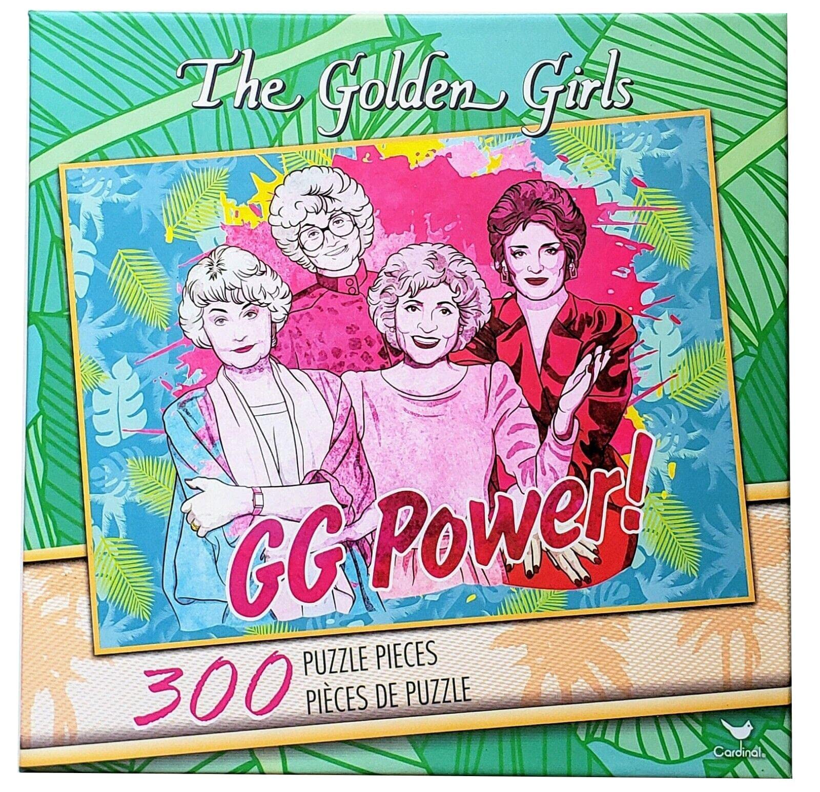 The Golden Girls Gg Power! 300 Puzzle Pieces Cardinal 18'X24'