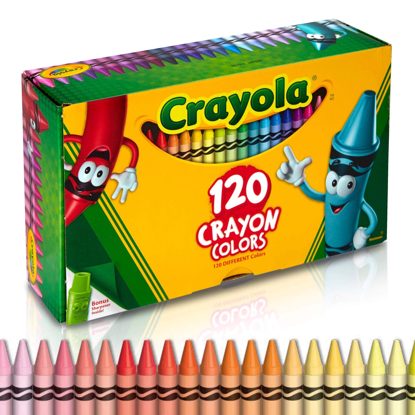 Crayola Crayons, 120 Count, Coloring Supplies, Gift for Kids