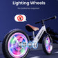Besrey Colorful Lighting Balance Bike 2 Year Old, Toddler Balance Bike With Strong Iron Frame, Eva Flat-Free Tires And Adjustable Seat For 2-5 Year Old Boys And Girls Birthday Gift Toys