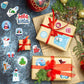 330 Pcs Winter Stickers For Kids, Winter Holiday Stickers With Santa Claus Snowman Christmas Tree Penguin,Hello Winter Snowflake