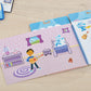 Melissa & Doug Blues Clues & You! Restickable Stickers Pad - Places Blue Loves