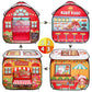 Tikonsyol Kids Play Tent, Pop Up Fast Food Restaurant Play Tent For Kids, Playhouse Indoor Outdoor Folding Portable Play Tent Fo