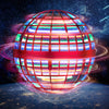 Lematrix 2023 Flying Orb Ball Toy, Hover Ball Boomerang Fly Fidget Spinner, Cool Toys Gifts For 6 7 8 9 10 11 12+ Years Old Boy Girls Teens, Hand Mini Drone Cosmic Globe, Indoor Outdoor Toys(Red)