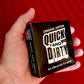 Quick And Dirty Comedy Game - Fun Social Card Game, Black, Model 25945657