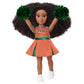 Just Play Hbcyou Famu Cheer Captain Alyssa 18-Inch Doll & Accessories, Curly Hair, Medium Brown Skin Tone, Designed And Developed By Purpose Toys
