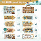 Ysleen 20 Pcs Travel Themed Party Decorations Set Let The Adventure Begin Sign Adventure Signs Bon Voyage Party Decorations for