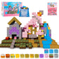 Cagwulle Magnetic Blocks-80Pcs Mine Magnet 3D Craft World Set,Magnetic Blocks Le Building Go Toys For Kids,Stem Sensory Toys For
