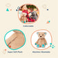 B. Toys- B. Softies-12' Plush Bear- Soft & Cuddly Plush Teddy Bear – Huggable Stuffed Animal Bear Toy – Washable – Newborns, Toddlers, Kids- Happy Hues-Cara-Mellow Bear- 0 Months +