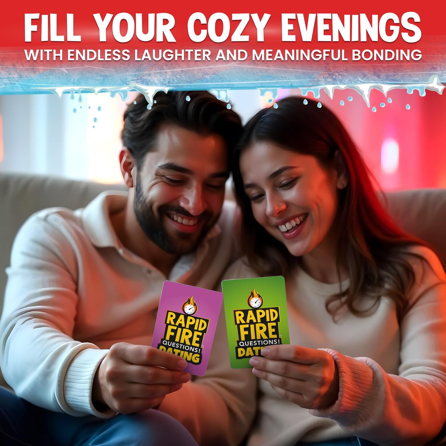 QUOKKA Couples Conversation Games for Date Night - Fun Cards with 500+ Questions - Perfect Icebreaker for mature-themeds & Date Night Games for New or Married Couples - enhanced Version