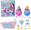 Hatchimals Alive, Make A Splash Playset With 15 Accessories, Bathtub, 2 Color-Change Mini Figures In Self-Hatching Eggs, Kids Toys For Girls And Boys