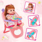 Kinnex Collections Since 1997 12'' Quince Anos Last Doll Teddy Bear With Dress (Centerpiece) ~ Arc09832-34 (Champane)