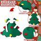 Rtteri 6 Pcs Christmas Elf Clothes Accessories Doll Costume Doughnut Christmas Tree Doll Clothes Felt Snowman Gingerbread Man Do