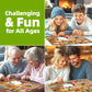 1000 Piece Puzzles For Adults Clearance, Super Delicious Food Burger & Fries Puzzle For Adults, Hard Challenge Art Jigsaw Puzzle