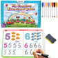 Alianfly Preschool Learning Activities Educational Workbook - Toddler Prek Montessori Handwriting Practice Activity Tracing Toys