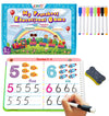 Alianfly Preschool Learning Activities Educational Workbook - Toddler Prek Montessori Handwriting Practice Activity Tracing Toys