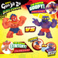 Heroes of Goo Jit Zu Dino Power Versus Pack - 2 Action Figures - Volcanic Rumble - Blazagon vs. Redback | Includes 2 limited availability Heroes | for Ages 3+