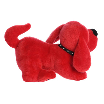 Aurora Playful Clifford Stuffed Animal - Childhood Nostalgia - Lasting Companionship - Red 8.5 Inches