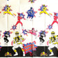 MIGHTY MORPHIN POWER RANGERS Party Decoration Paper Table Cover 54 x 89 1/2 (Officially Licensed Dated 1995)