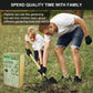 Pomiku Kids Garden Tools, Rake And Shovel Set, 7 Pieces Gardening Tools For Yard, Beach, Camping Play, Outside Toys For Kids Age