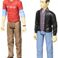 The Big Bang Theory Sheldon & Stuart Figures - 3.75 inches, Model BBP17160, Exclusive Collectible