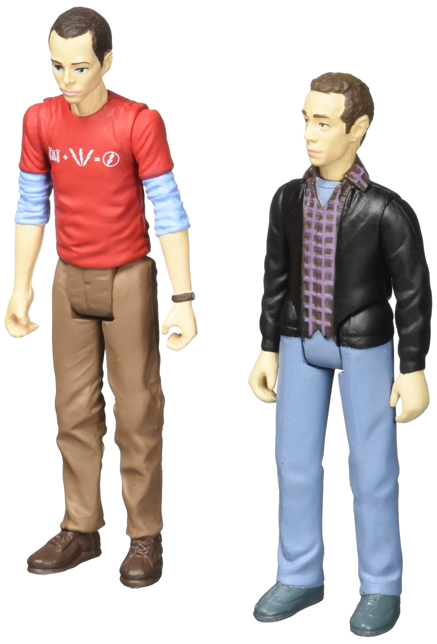 The Big Bang Theory Sheldon & Stuart Figures - 3.75 inches, Model BBP17160, Exclusive Collectible